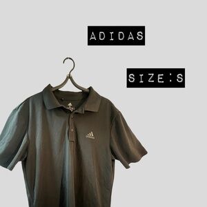 Adidas Men's Charcoal Polo Shirt